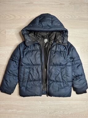 Michael Kors Kids Black Puffer Coat Jacket Hooded Boys Girls